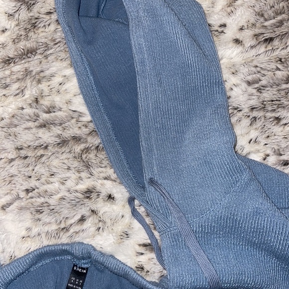 Maternity Set Drop Shoulder Drawstring Hoodie & Leggings Size M EUC - Picture 5 of 15